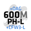 QHY 600M PH-L – Consumer Grade Monochrome-Sensor incl. CFW3-L and OAG-M