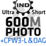 QHY 600M PHOTO Ultra-Short – Industrial Grade Monochrome-Sensor incl. CFW3-L and OAG-M