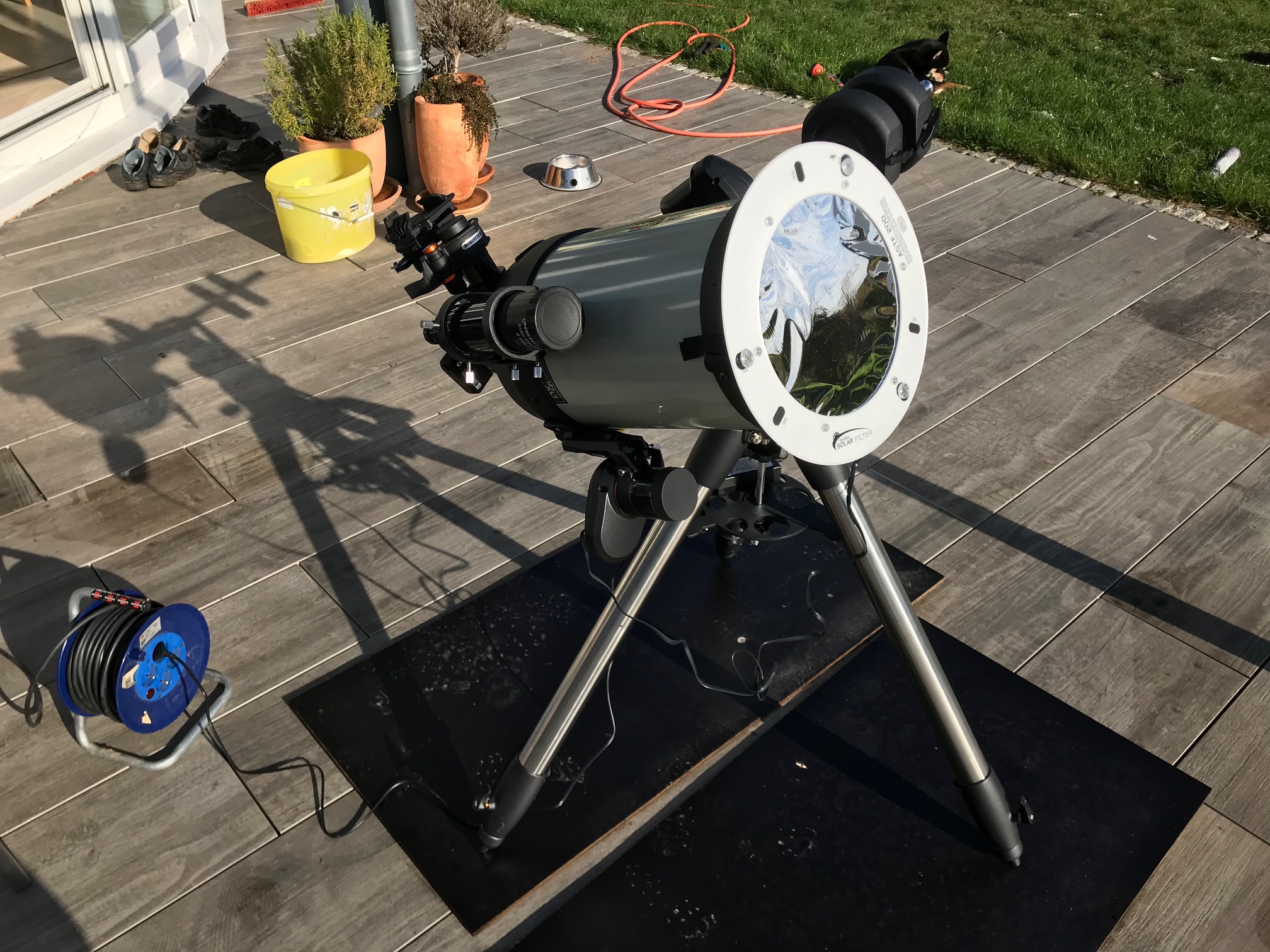 80 mm, ASTF 80 Sonnenfilter Baader Planetarium AstroSolar Teleskop Filter 