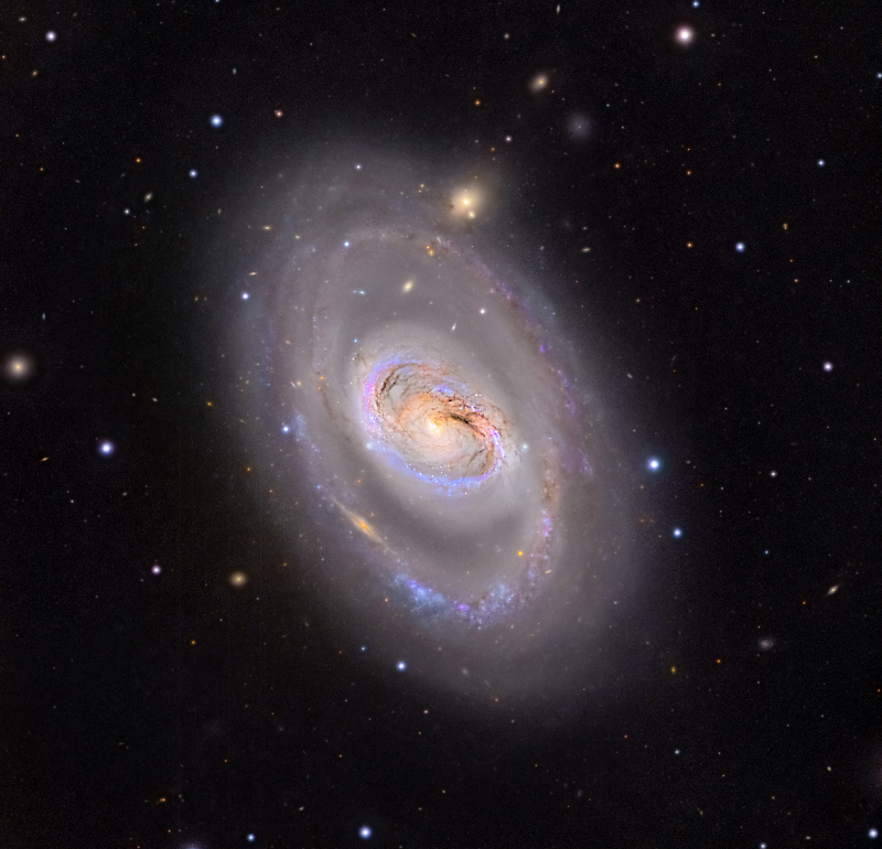 Application: M96 taken by the “Two-Meter Twin Telescope” at the Teide Observatory of the Instituto de Astrofísica de Canarias (Tenerife, Spain) with Baader UV/IR-Cut / L and Baader SLOAN/SDSS g'-Filter, r'-Filter, i'-Filter