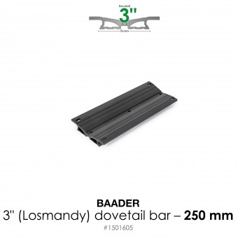 Baader 3" Dove Tail Bar 250mm (10")