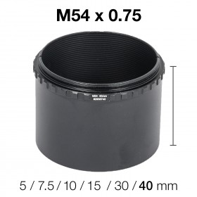 M54 Extension Tubes (5 / 7.5 / 10 / 15 / 30 / 40 mm)