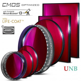 Baader S-II Ultra-Narrowband-Filters (4nm) – CMOS-optimized