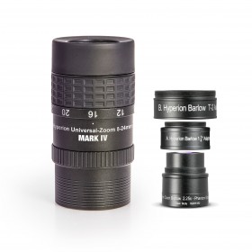 SET: Hyperion Universal Zoom Mark IV + Hyperion Barlow 2,25x (8-24mm / 3,6-10,7mm)