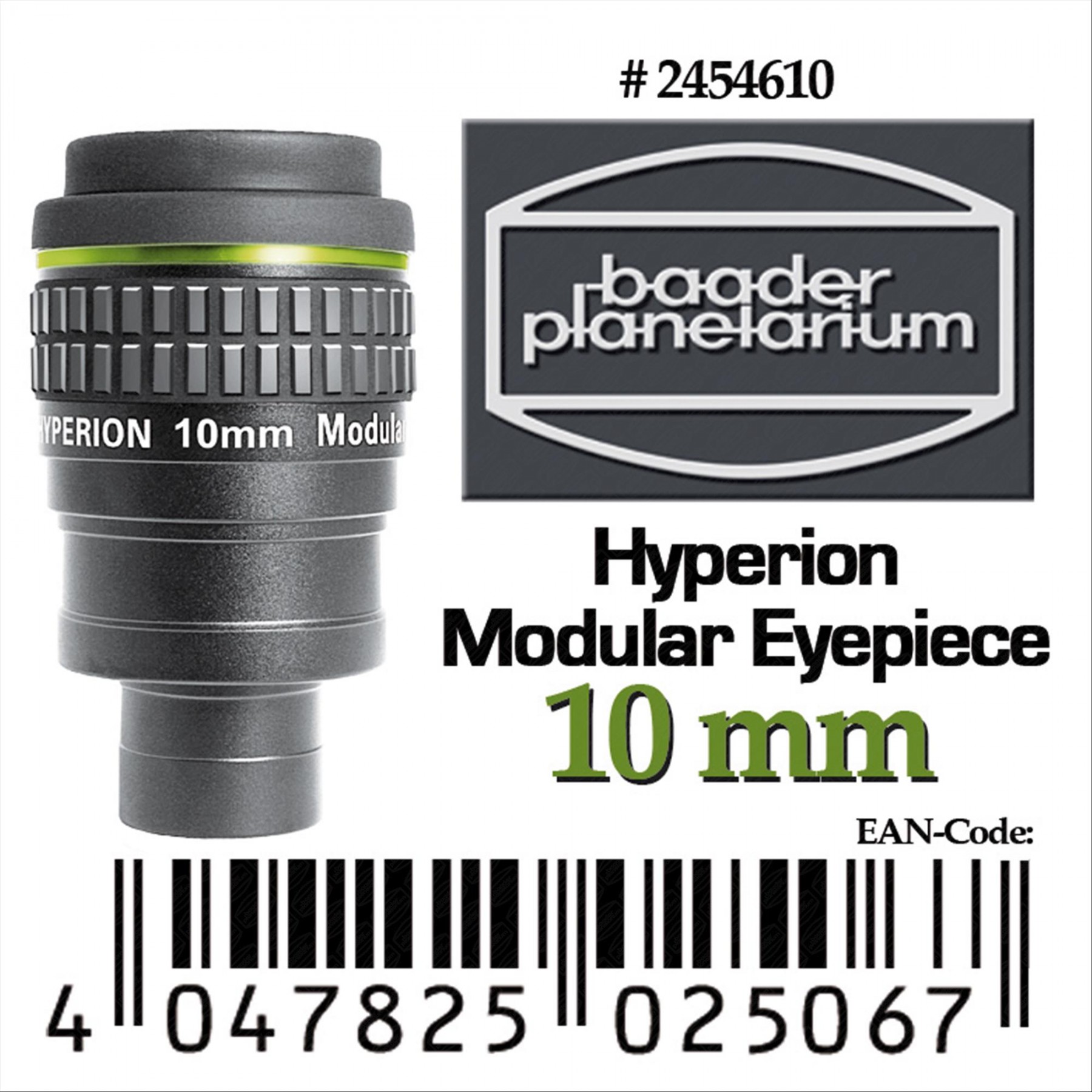 Baader HYPERION 10mm Oculare 2454610 UK STOCK 