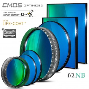 Baader O-III  f/2 Highspeed-Filters (6.5nm) – CMOS-optimized