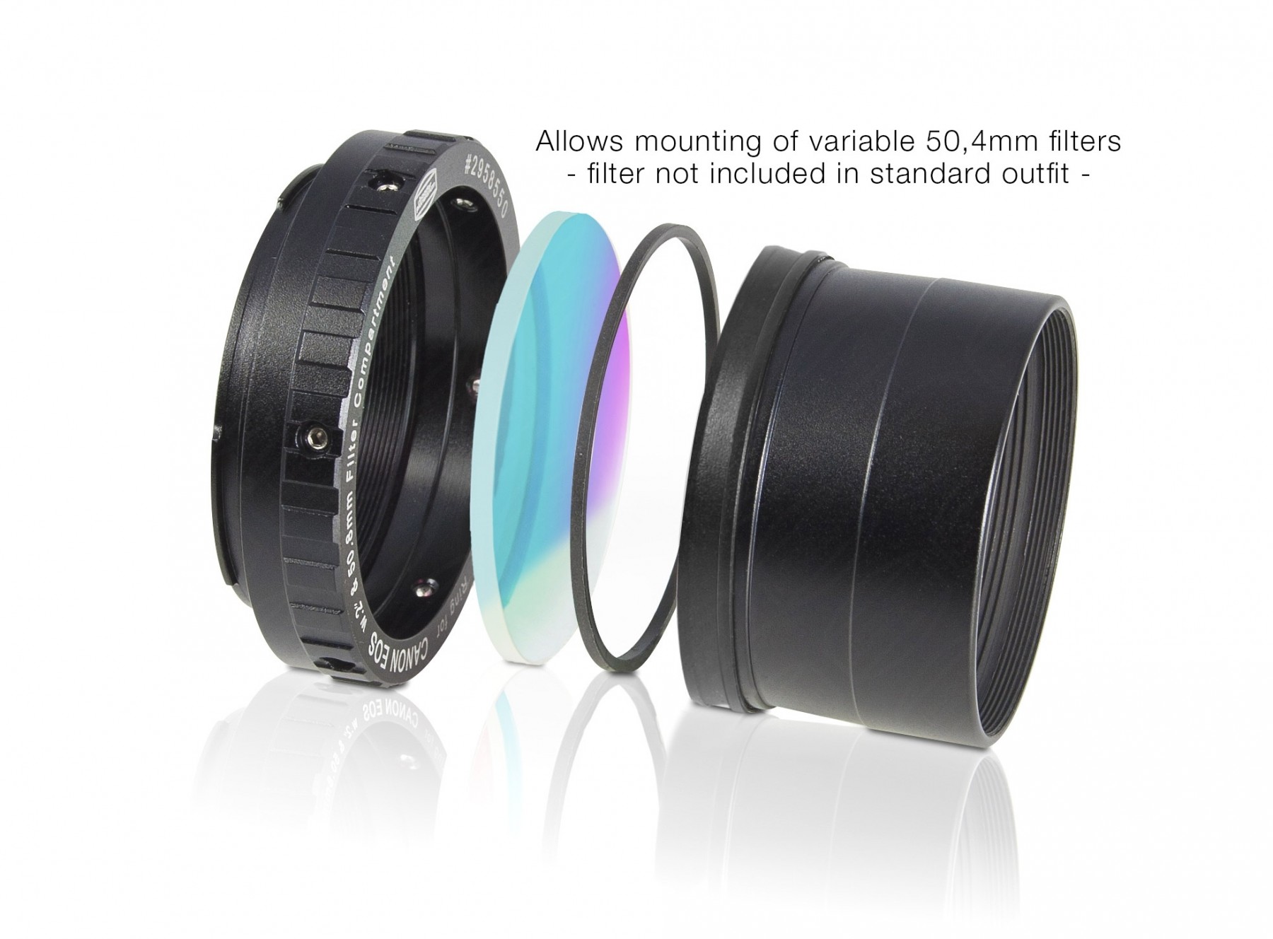 Baader T2-Ring kompatibel mit Canon EOS R/RP