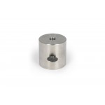 2.5 kg leveling counterweight Ø 75x75mm, made of V2A stainless steel