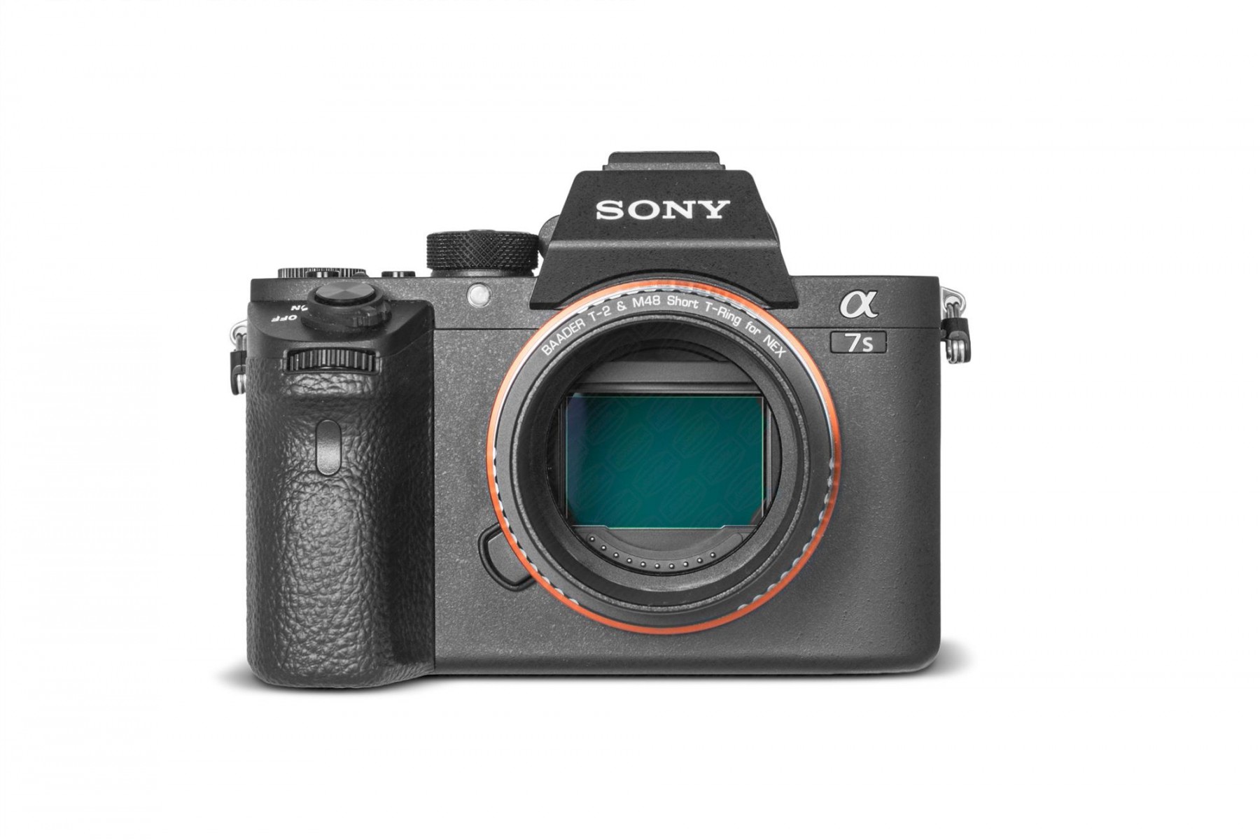 Application Image: Sony E/NEX T-Ring with 2"/S52 barrel and M48 inner thread