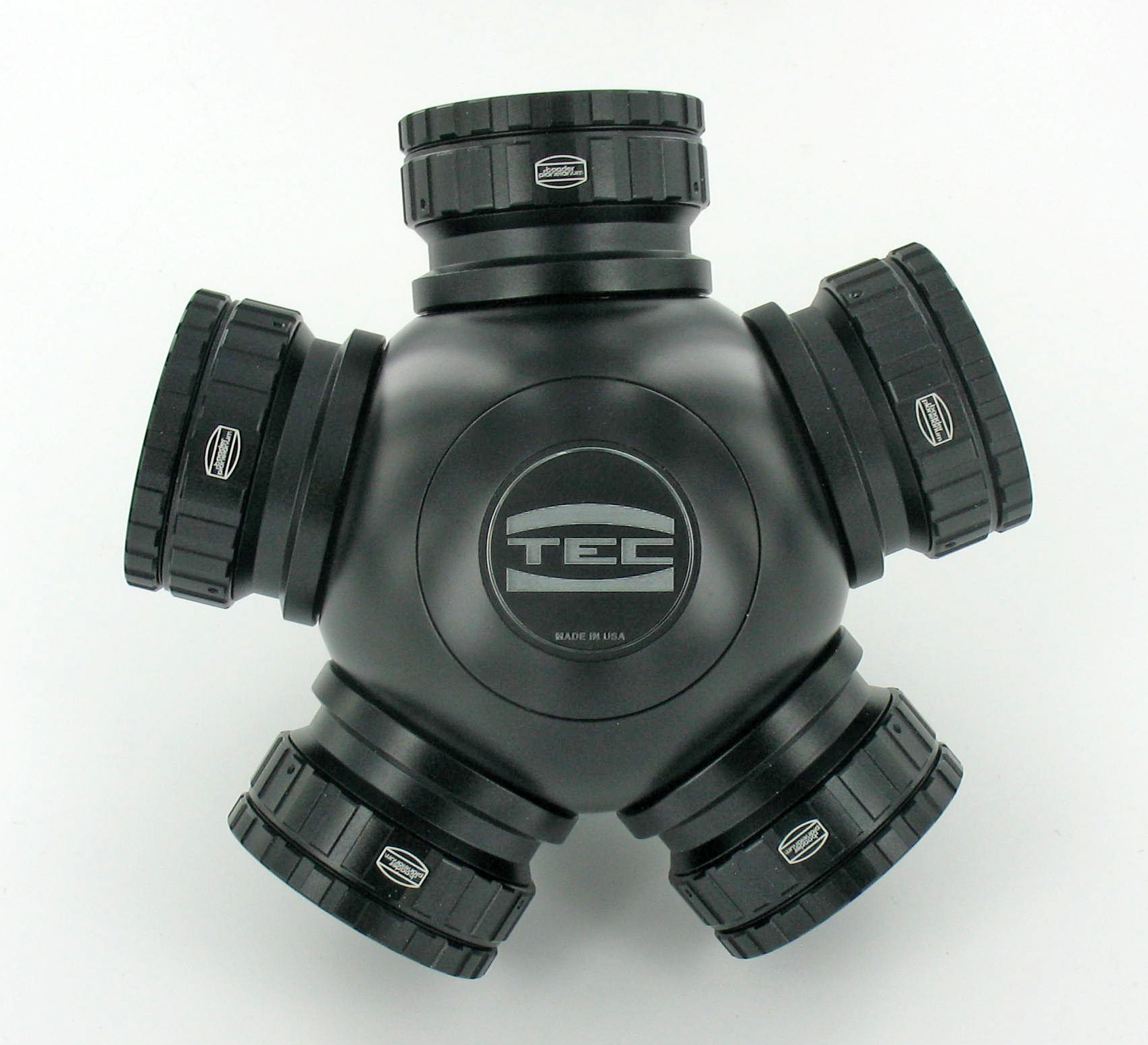 TEC eyepiece turret 5-fold with Baader ClickLock clamps