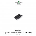 Baader Z(AP)-120 Dove tail bar, 120mm
