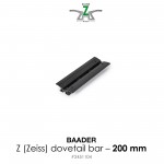Baader Z(AP)-200 Dove tail bar, 200mm