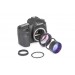 Anwendungsbild: MPCC V-1 Set  mit Protective T-Ring an Canon Kamera - Exloded