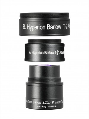 Hyperion Zoom Barlowlinse, 2.25-fach