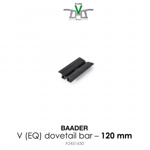 Baader V-120 dovetail, 120mm for Vixen, Celestron and Skywatcher Mounts