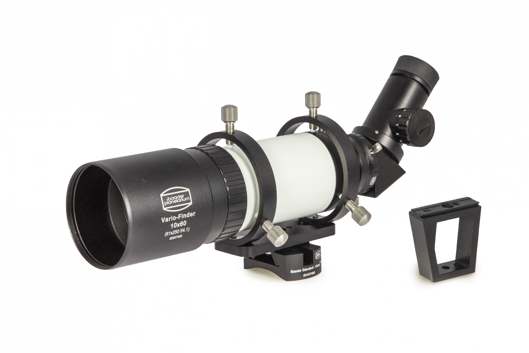 Application Image: Baader Multi-Purpose Vario Finder with MQR-IV Finder Bracket in Low-Profile Configuration and Universal Red Dot Mount (RDM)
