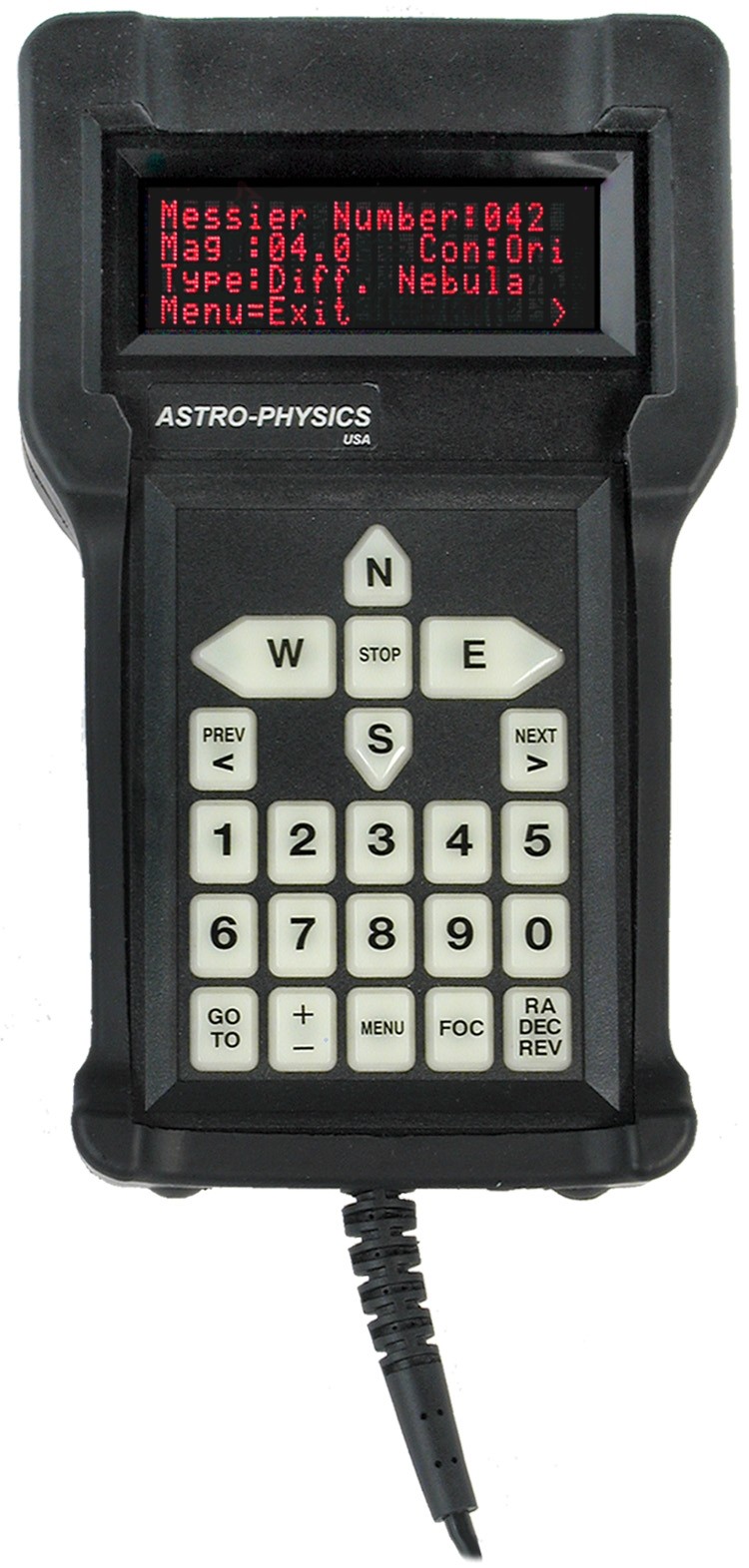 Astro-Physics GTO Keypad mit Keypad-Protektor für alle GTO-Montierungen (optional)