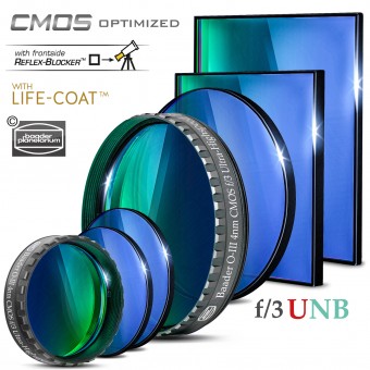 O-III f/3 Ultra-Highspeed-Filter (4nm) – CMOS-optimiert